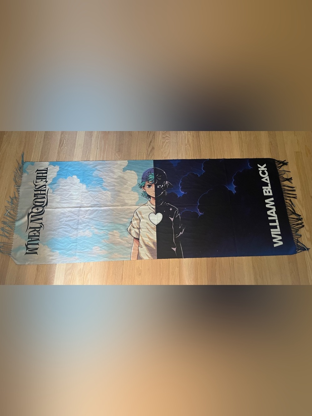 Anime Scarf The Shadow Realm, by electronic artist William Black